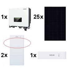 Solární sestava SOFAR Solar - 10kWp JINKO + 10kW SOFAR hybridní měnič 3f +10,24 kWh baterie