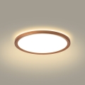 Brilagi - LED Koupelnové stropní svítidlo ULTRA SLIM LED/12W/230V pr.22,5 cm rose gold IP54
