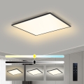 Brilagi - LED Stmívatelné stropní svítidlo SLIMFRAME LED/58W/230V 60x60 cm 3000-6000K černá + dálkové ovládání