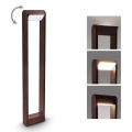 Brilagi - LED Venkovní lampa CROTONE LED/7W/230V hnědá IP54 80 cm