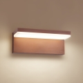 Brilagi - LED Venkovní nástěnné svítidlo TESSI LED/10W/230V hnědá IP54