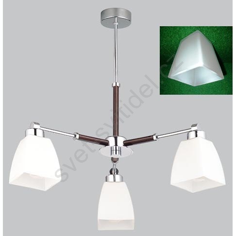 Závěsný lustr TORINO TR3 3xE27/60W wenge