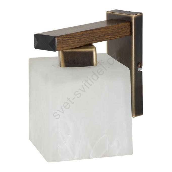 Nástěnné svítidlo POLA POK 1xE27/60W patina - zlatá