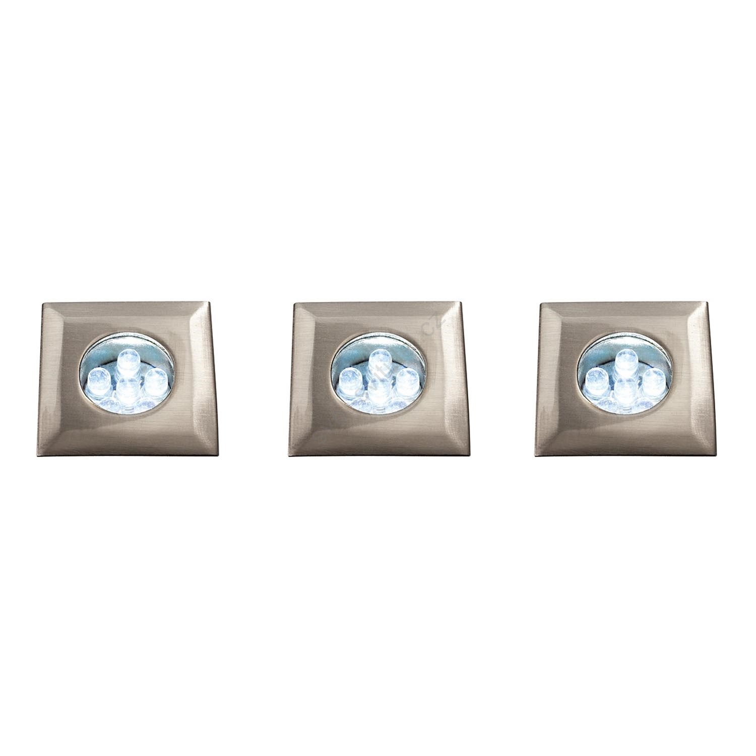 Downlight hranatý 6xLED/0,39W/230V/12V