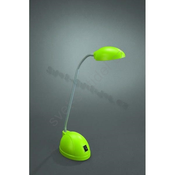 Stolní lampa  1xG9/40W/230V zelená