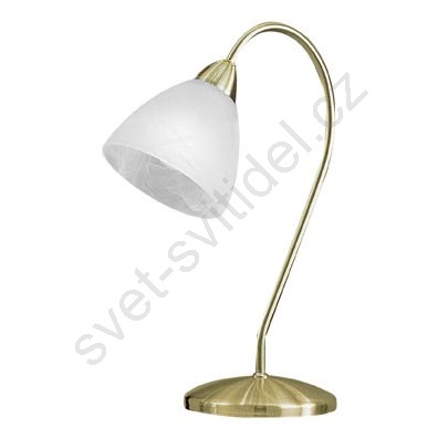 EGLO 13316 - Stolní lampa PASTO 1xE14/40W matná mosaz