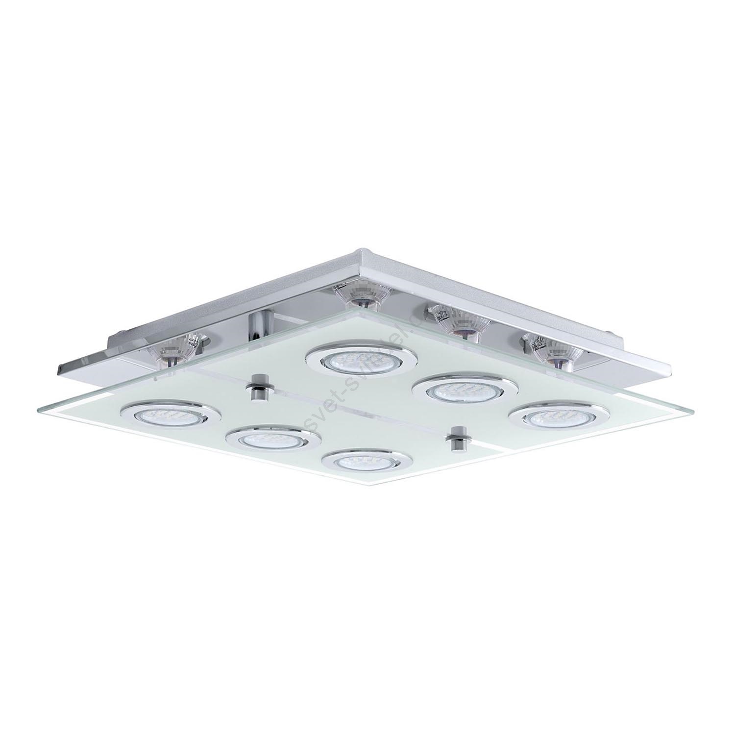 EGLO 13551 Led- Stropní svítidlo CISANO 6xGU10/LED/2,5W