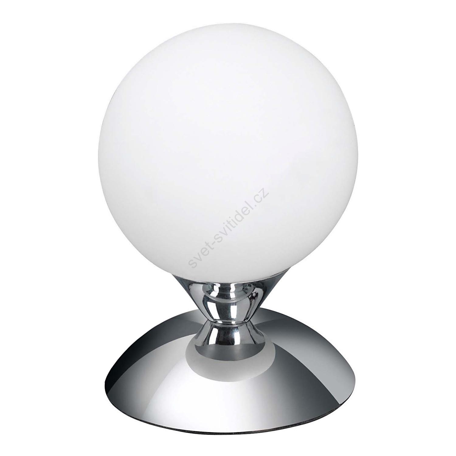 Stolní lampa ZINNIAS 1xE14/40W/230V chrom / bílá