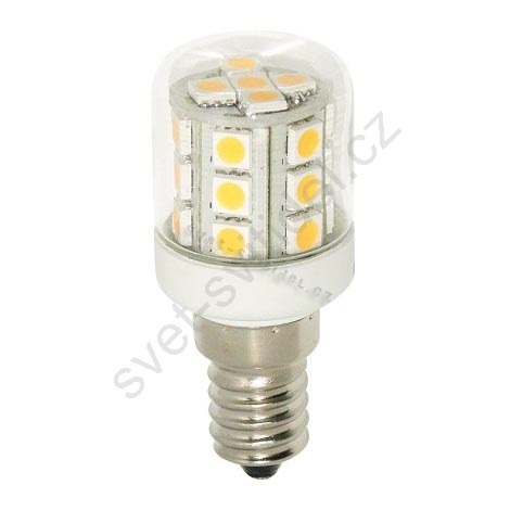 LED žárovka E14/2,6W (120 LED)  teplá bílá