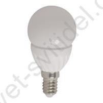 LED žárovka MINI GLOBE E14/3,5W teplá bílá