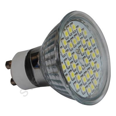 LED žárovka LED38 SMD GU10/4W/230V CW