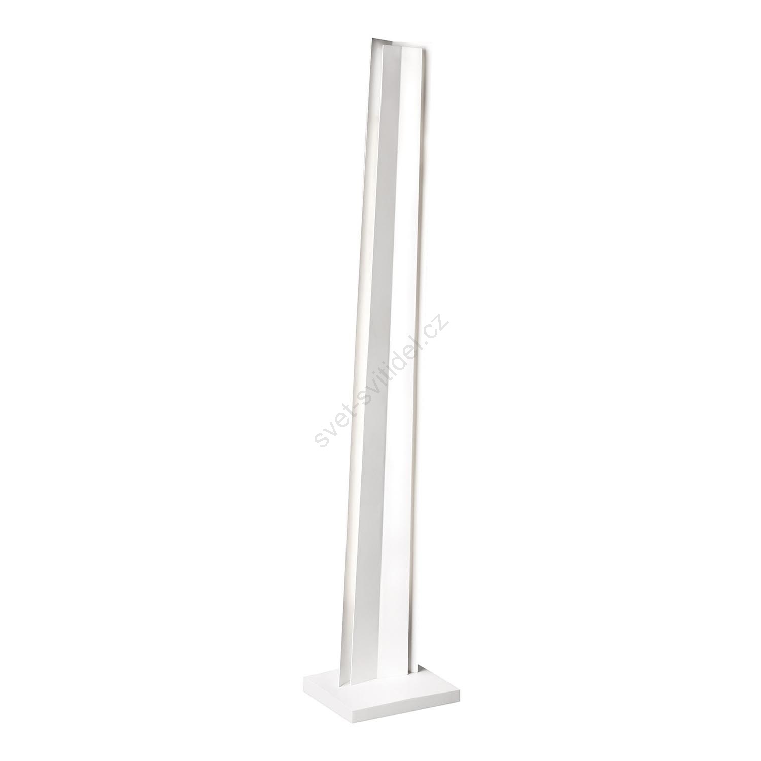 Stmívatelná stojací lampa STEALTH bílá