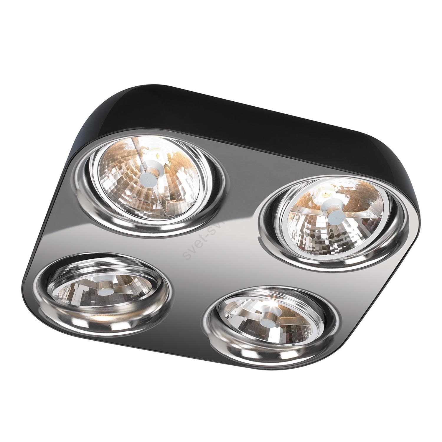Lirio 57134/30/LI - Stropní svítidlo DOLOQ 4xG53/35W černá