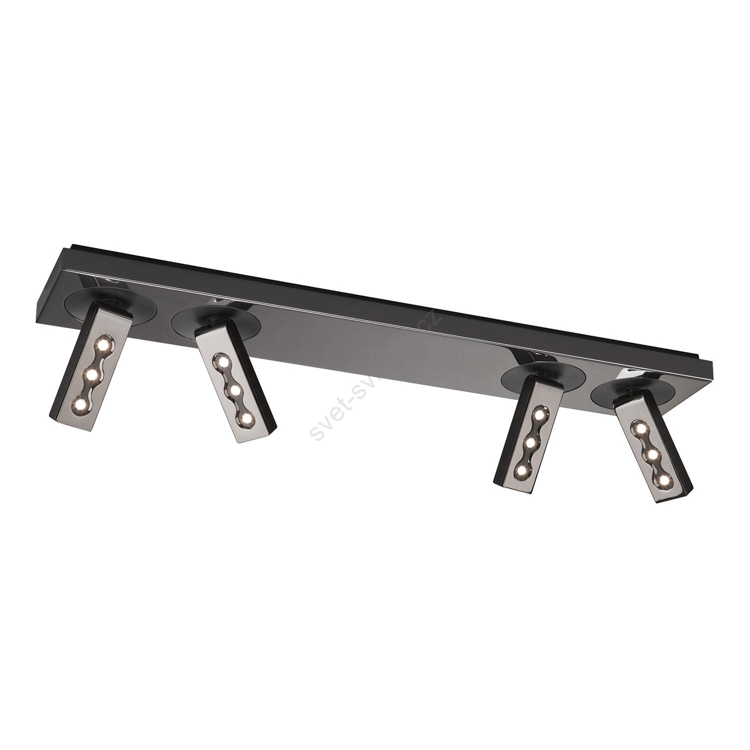 Lirio 57164/13/LI - Stropní svítidlo PONATO 4xLED/7,5w černý chrom
