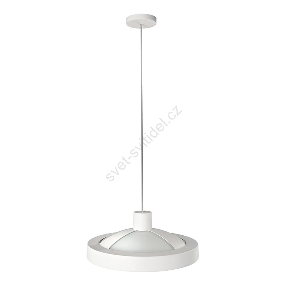 ANDROPOV Závěsný lustr 1xE27/15W/230V bílá