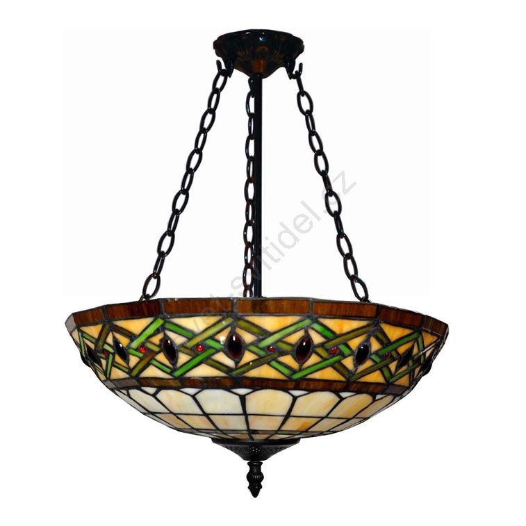 Lustr závěsný Tiffany 2xE27/60W