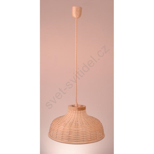 Lustr LU14  1xE27/60W přírodní