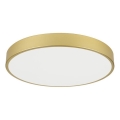 Immax NEO 07293L - LED Stmívatelné stropní svítidlo NEO LITE SEMPLICI LED/60W/230V 3000-6000K pr. 60 cm Wi-Fi Tuya zlatá + dálkové ovládání