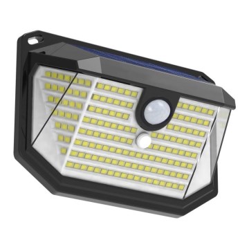 LED Solární nástěnné svítidlo se senzorem LED/4W/5,5V IP65 1200 mAh