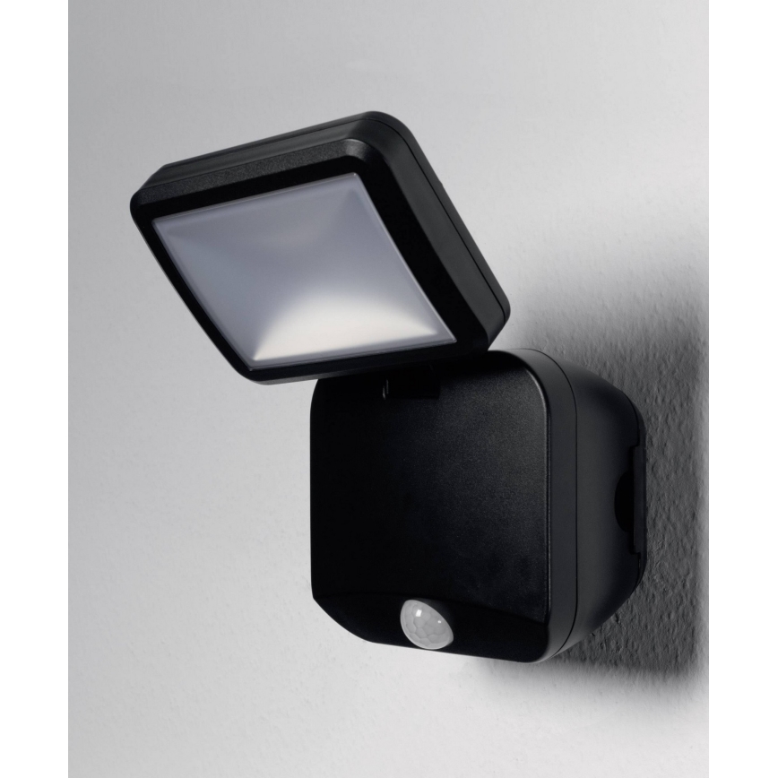 Ledvance - LED Venkovní nástěnný reflektor se senzorem SPOTLIGHT LED/4W/4xD IP54