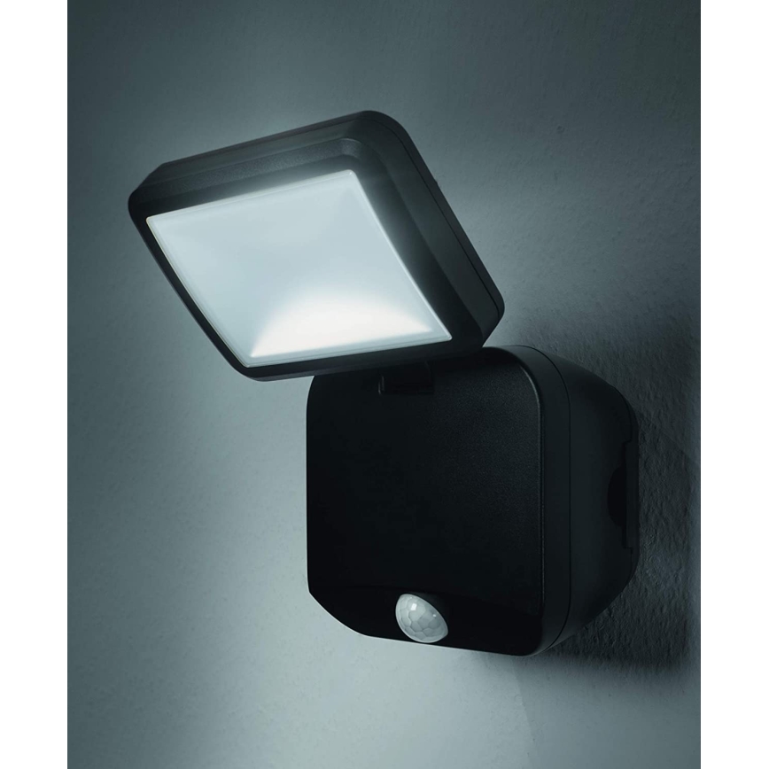 Ledvance - LED Venkovní nástěnný reflektor se senzorem SPOTLIGHT LED/4W/4xD IP54