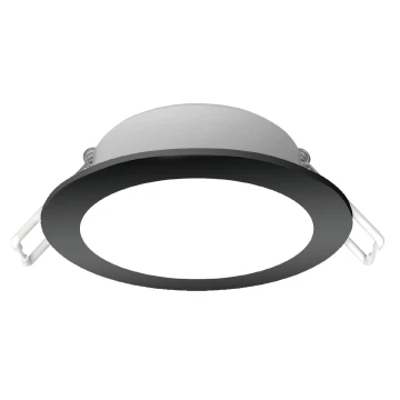 Aigostar - LED Koupelnové podhledové svítidlo LED/4,8W/230V 3000K černá IP65
