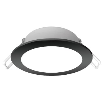 Aigostar - LED Koupelnové podhledové svítidlo LED/4,8W/230V 6500K černá IP65