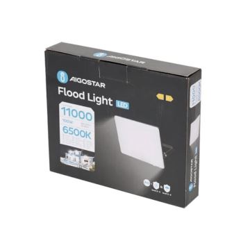 Aigostar - LED Reflektor LED/100W/230V 6500K IP65 černá