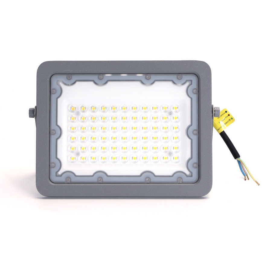 Aigostar - LED Reflektor LED/50W/230V šedá 4000K IP65