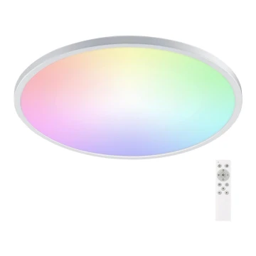 Aigostar - LED RGB Stmívatelné koupelnové stropní svítidlo LED/24W/230V 3000-6500K pr. 42 cm IP44 + dálkové ovládání