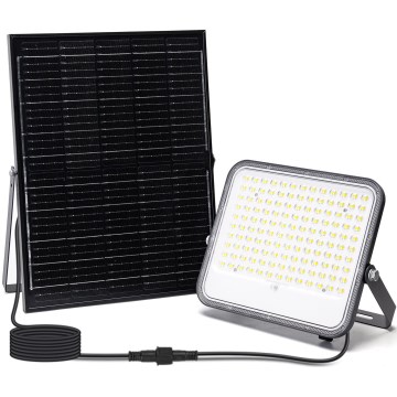 Aigostar - LED Stmívatelný solární reflektor LED/200W/3,4V 3000/4000/6500K IP66 16000 mAh + dálkové ovládání