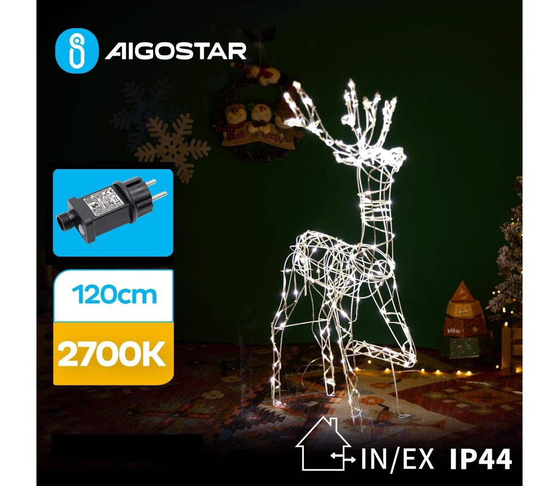  B.V.  - LED Venkovní vánoční dekorace LED/3,6W/31/230V 2700K 120cm IP44 sob 