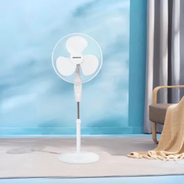 Aigostar - Stojanový ventilátor 40W/230V bílá