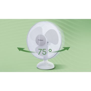 Aigostar - Stolní ventilátor 40W/230V bílá