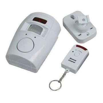 Alarm se senzorem a dálkovým ovládáním 4xAA