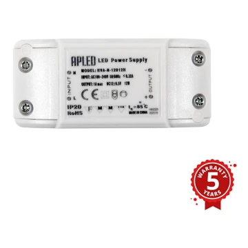 APLED - LED Elektronický transformátor DRIVER 12W/12V/1A