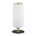 Argon 4994 - Stolní lampa VALIANO 1xE27/15W/230V černá/bílá/zlatá