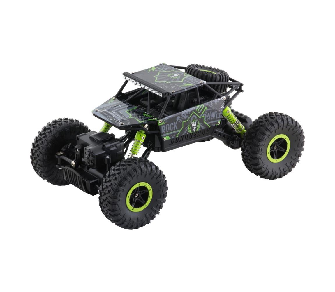 Buddy Toys Auto Rock Climber na dálkové ovládání černá/zelená FT0730