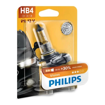 Autožárovka Philips VISION 9006PRB1 HB4 P22d/60W/12V