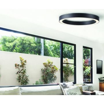 Azzardo AZ5035 - LED Stmívatelné stropní svítidlo MARCO LED/60W/230V černá + dálkové ovládání