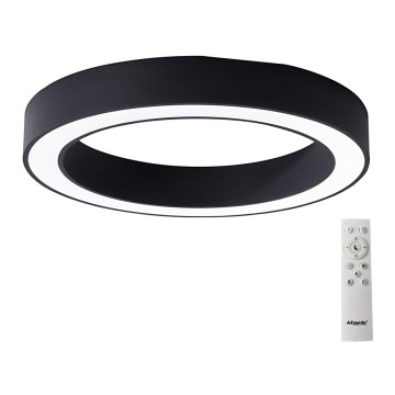 Azzardo AZ5038 - LED Stmívatelné stropní svítidlo MARCO LED/80W/230V černá + dálkové ovládání