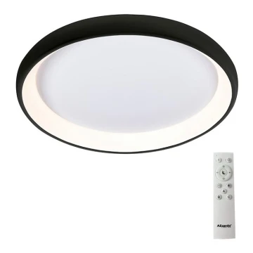 Azzardo AZ5069 - LED Stmívatelné stropní svítidlo ANTONIO LED/32W/230V černá + dálkové ovládání