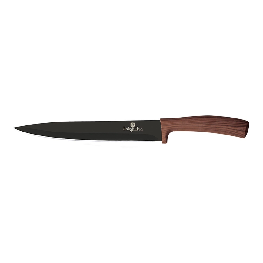 BerlingerHaus - Kuchyňský nůž 20 cm černá/hnědá
