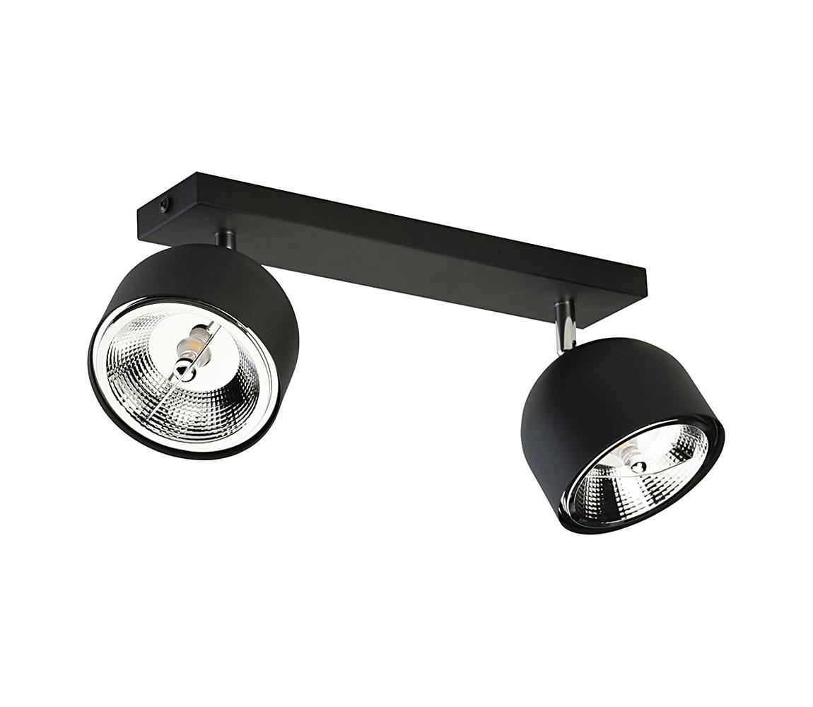 TK Lighting Bodové svítidlo ALTEA 2xAR111 GU10/50W/230V černá TK3420