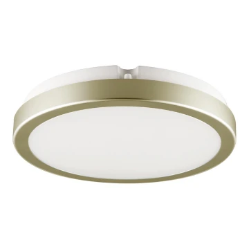 Brilagi - LED Koupelnové stropní svítidlo PERA LED/18W/230V pr. 22 cm IP65 zlatá
