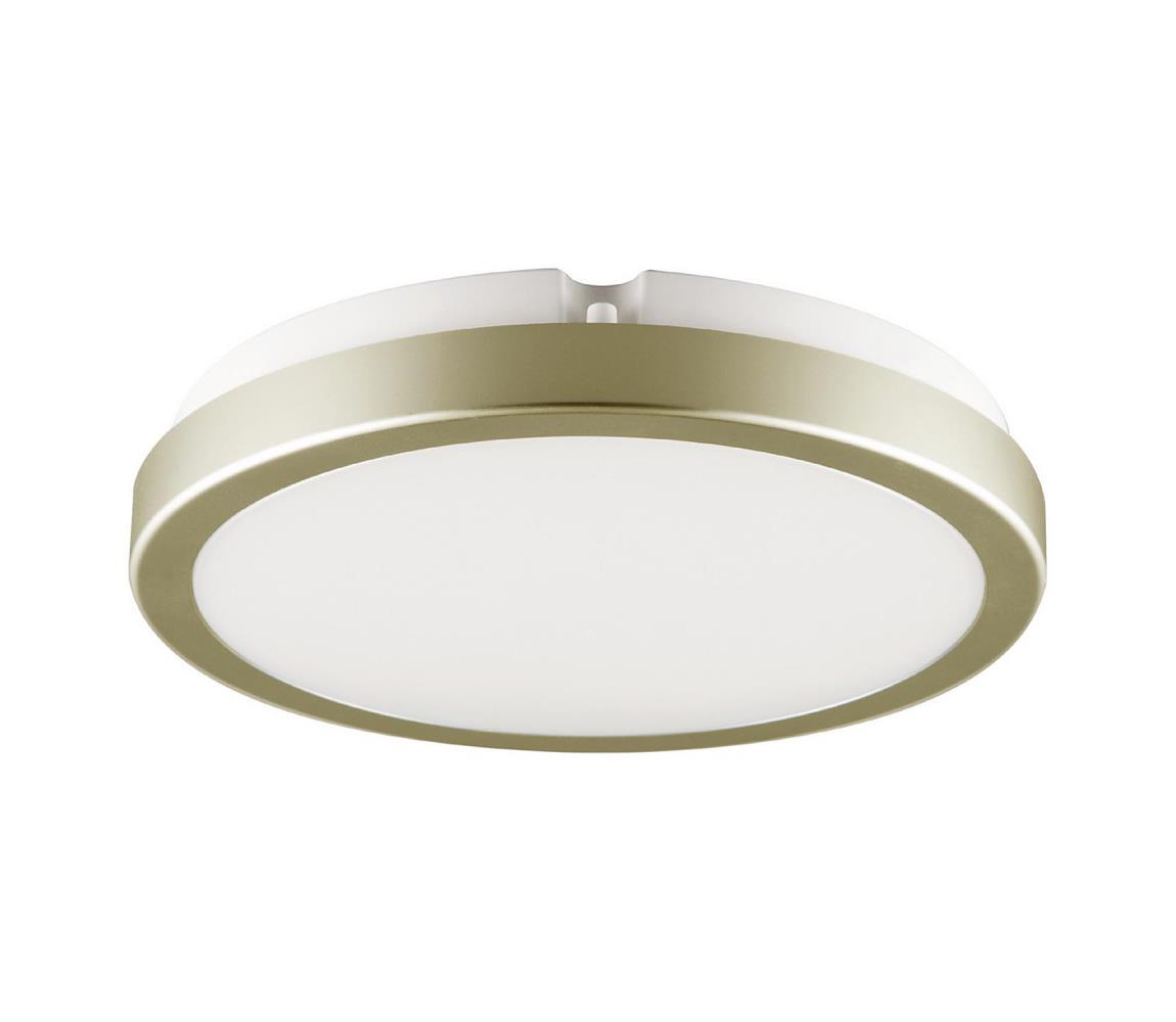 Brilagi Brilagi - LED Koupelnové stropní svítidlo PERA LED/18W/230V pr. 22 cm IP65 zlatá BG0665