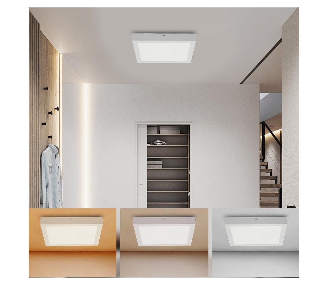 Brilagi Brilagi - LED Koupelnové svítidlo FRAME LED/24W/230V 3000/4000/6000K IP44 bílá BG0703