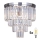 Brilagi - LED Křišťálové stropní svítidlo MOZART 5xE14/40W/230V lesklý chrom