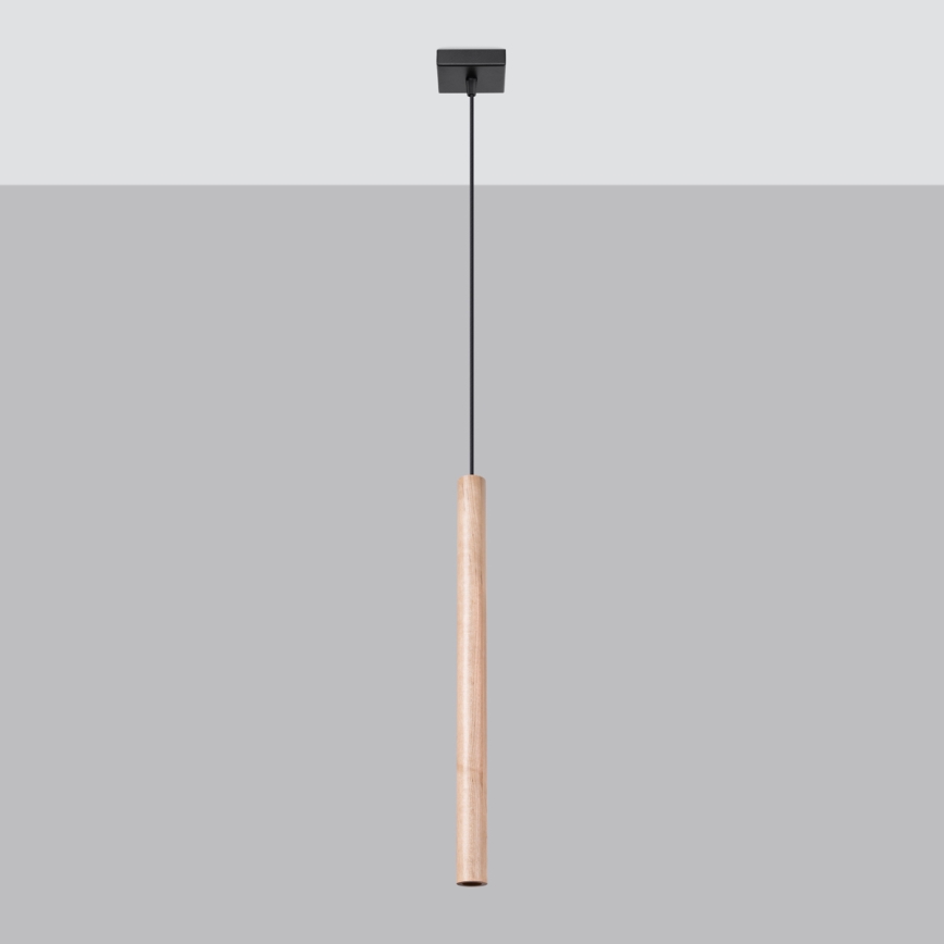 Brilagi - LED Lustr na lanku DRIFA 1xG9/4W/230V dřevo
