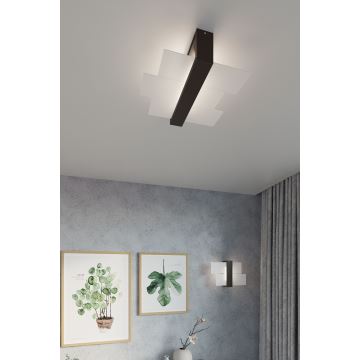 Brilagi -  LED Nástěnné svítidlo HERA 1xE27/7,5W/230V wenge